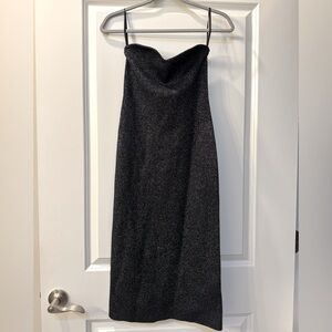 Abercrombie sweetheart neck sweater bodycon dress